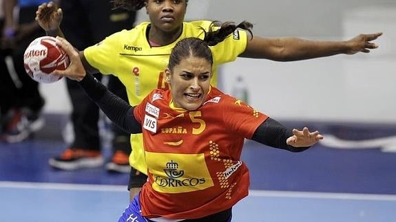 La jugadora española María Núñez. 