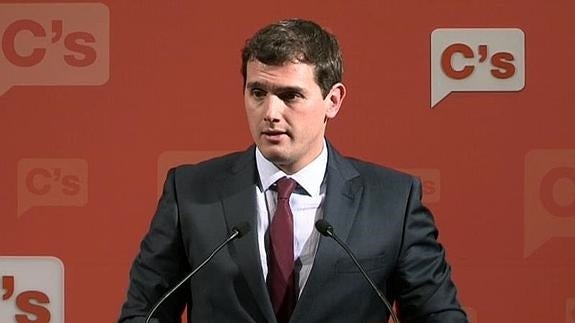 El líder de Ciudadanos, Albert Rivera. 