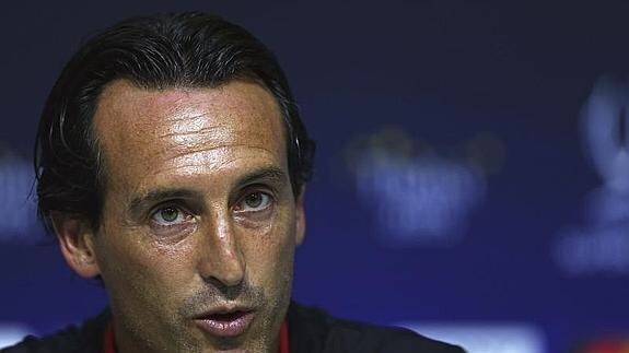 Unai Emery, entrenador del Sevilla. 