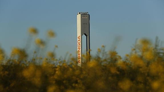 Torre de Abengoa en Sanlúcar la Mayor (Sevilla).