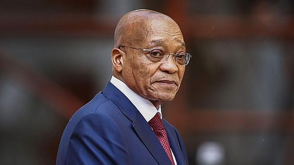 El presidente de Sudáfrica, Jacob Zuma. 