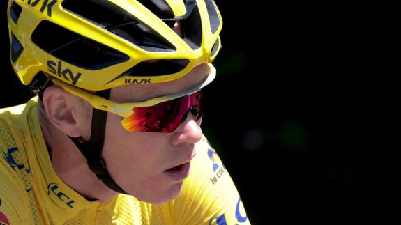 Christopher Froome, durante una etapa del Tour de Francia. 