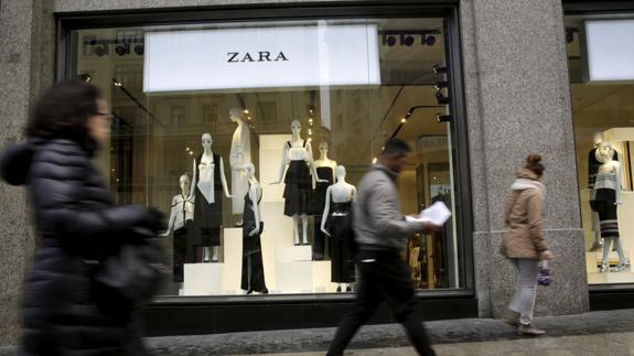 Una de las tiendas de Zara en Madrid.