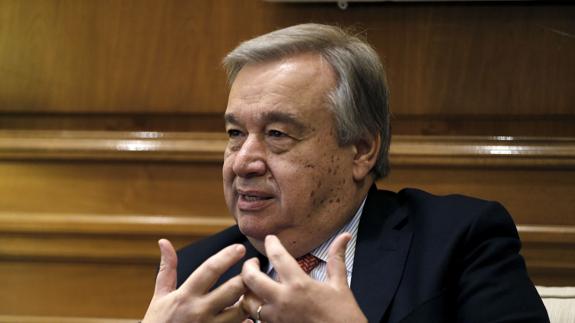 António Guterres, candidato a la secretaría general de la ONU.