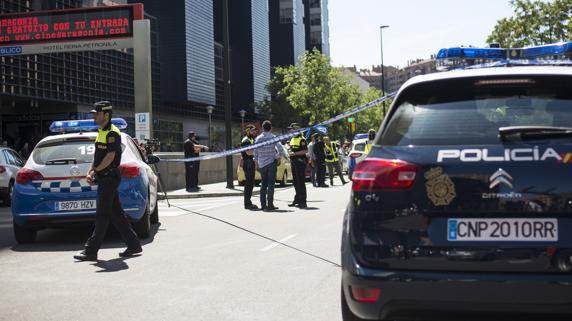 Agentes de la Policía Nacional.