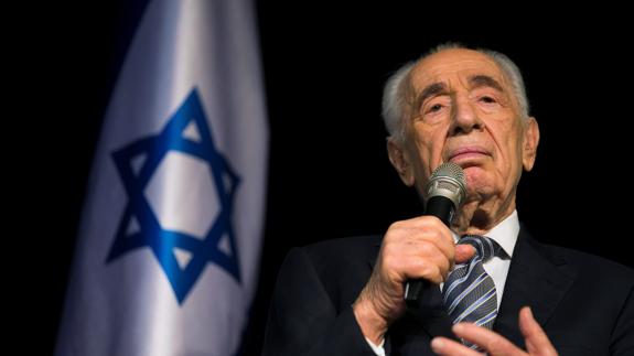 El exmandatario israelí Shimon Peres.