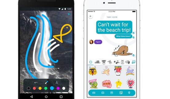 Imagen de la nueva app Google Allo.