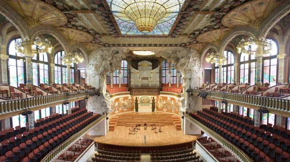 Palau de la Música de Barcelona.