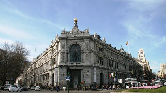 Sede del BAnco d España en Madrid. 