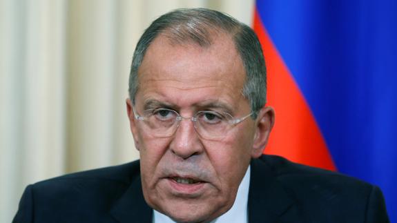 El ministro de Asuntos Exteriores de Rusia, Sergei Lavrov.
