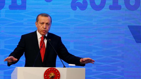 El presidente turco, Tayyip Erdogan.  