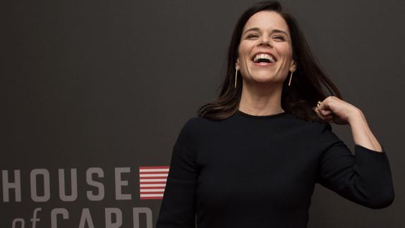 La actriz Neve Campbell, de 'House of Cards'.