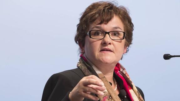 Sabine Lautenschläger, ejecutiva del BCE.