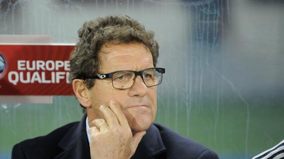 Fabio Capello, ex entrenador del Real Madrid. 