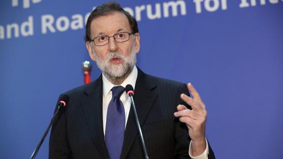 Mariano Rajoy en Pekín.