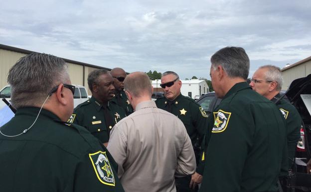 Los agentes de la Policía de Orlando.