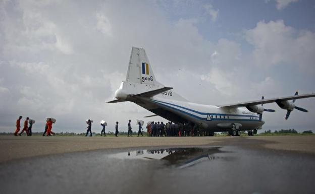 Foto de archivo del avión. 