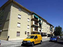 Bloques de pisos, sociales y para funcionarios, en Mérida./J. M. ROMERO