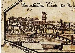 Así era Badajoz en 1658