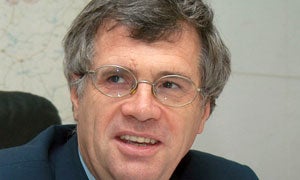 José Díaz Mora, presidente de la Confederación Hidrográfica del Guadiana. | HOY