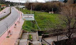 Huertas de la margen izquierda entre la variante sur y el Jerte, aguas abajo del Puente Nuevo.:: A.SOLÉ