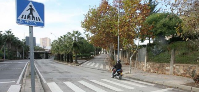 Lugar del atropello, a la altura del colegio Donoso Cortés:: HOY