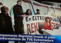 Imagen tuiteada por Charo Espino, periodista de Canal Extremadura