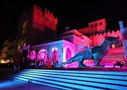 Cáceres se prepara para revivir la leyenda de San Jorge y el dragón