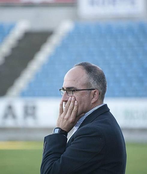 Víctor López, técnico del CD Badajoz.