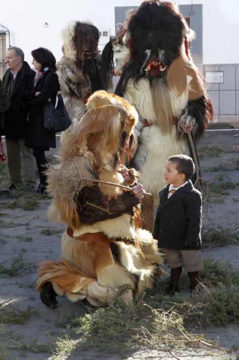 Imagen de la última fiesta de Las Carantoñas, en enero de este año. 