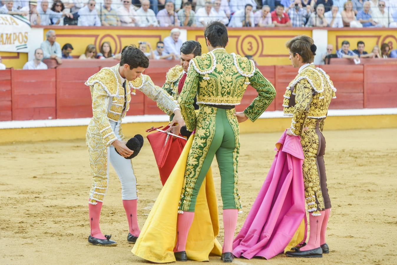 Escena del doctorado del llerenense Tomás Campos. 