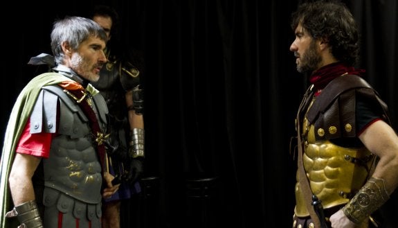 Representación de 'El Greco y la legión Tebana'. :: s.e.