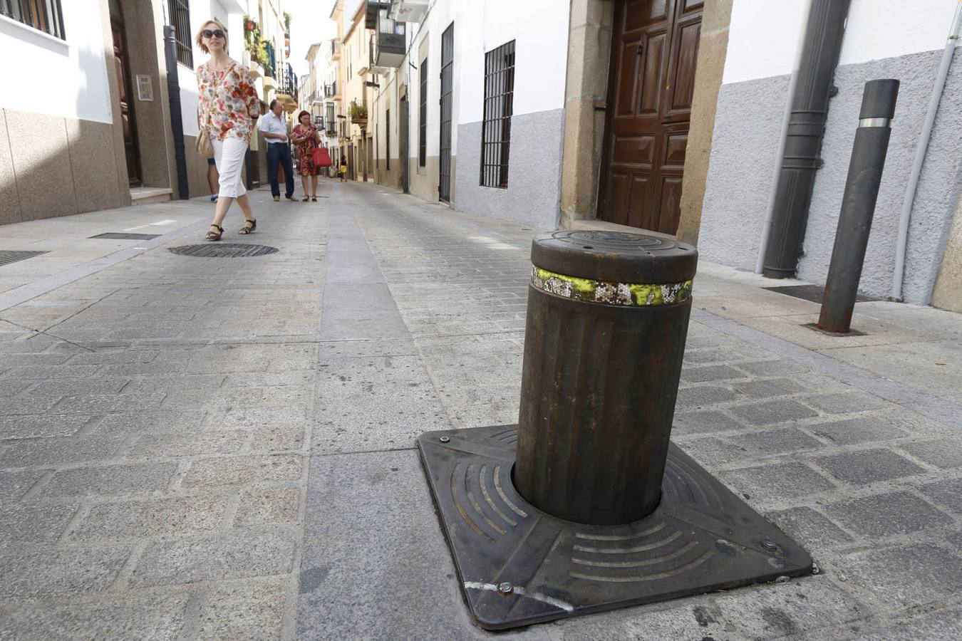 El nuevo control de accesos al centro mediante cámaras estará activo desde el próximo otoño