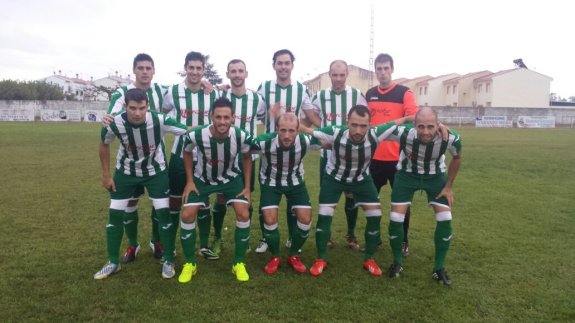 Once inicial que Paulino eligió para el último partido de liga ante el Don Benito. :: cedida