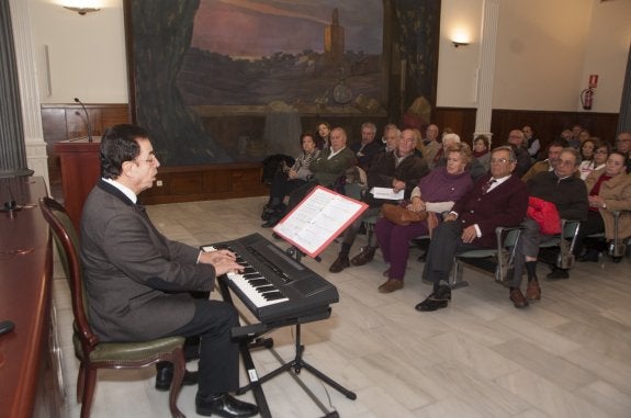 Emilio González Barroso durante su intervención. :: pakopí
