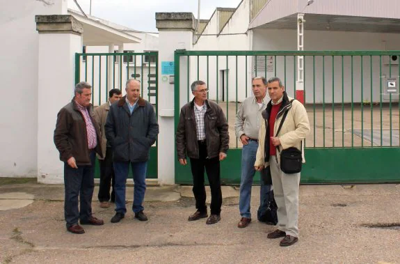 Trabajadores de Carcesa Don Benito en la planta el año pasado. :: hoy