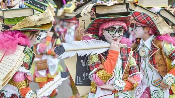 Los Lingotes, ganadores del desfile infantil