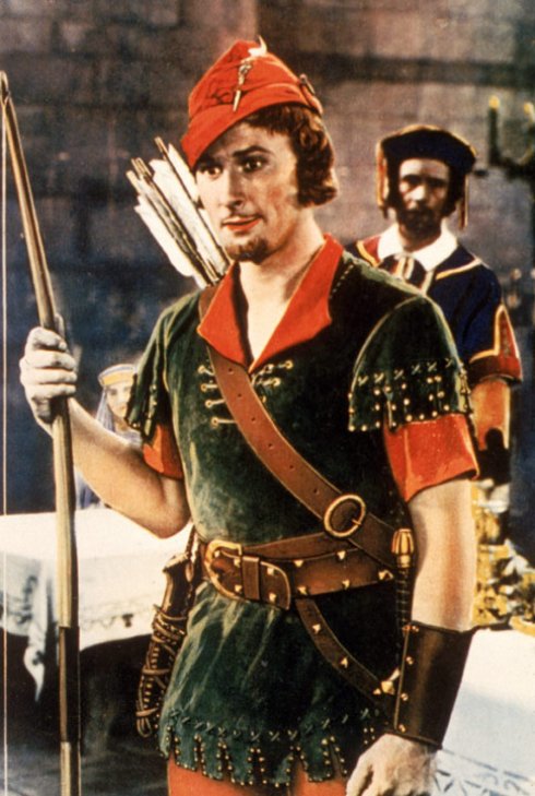 Robin Hood, en una de sus 40 adaptaciones cinematográficas. :: hoy