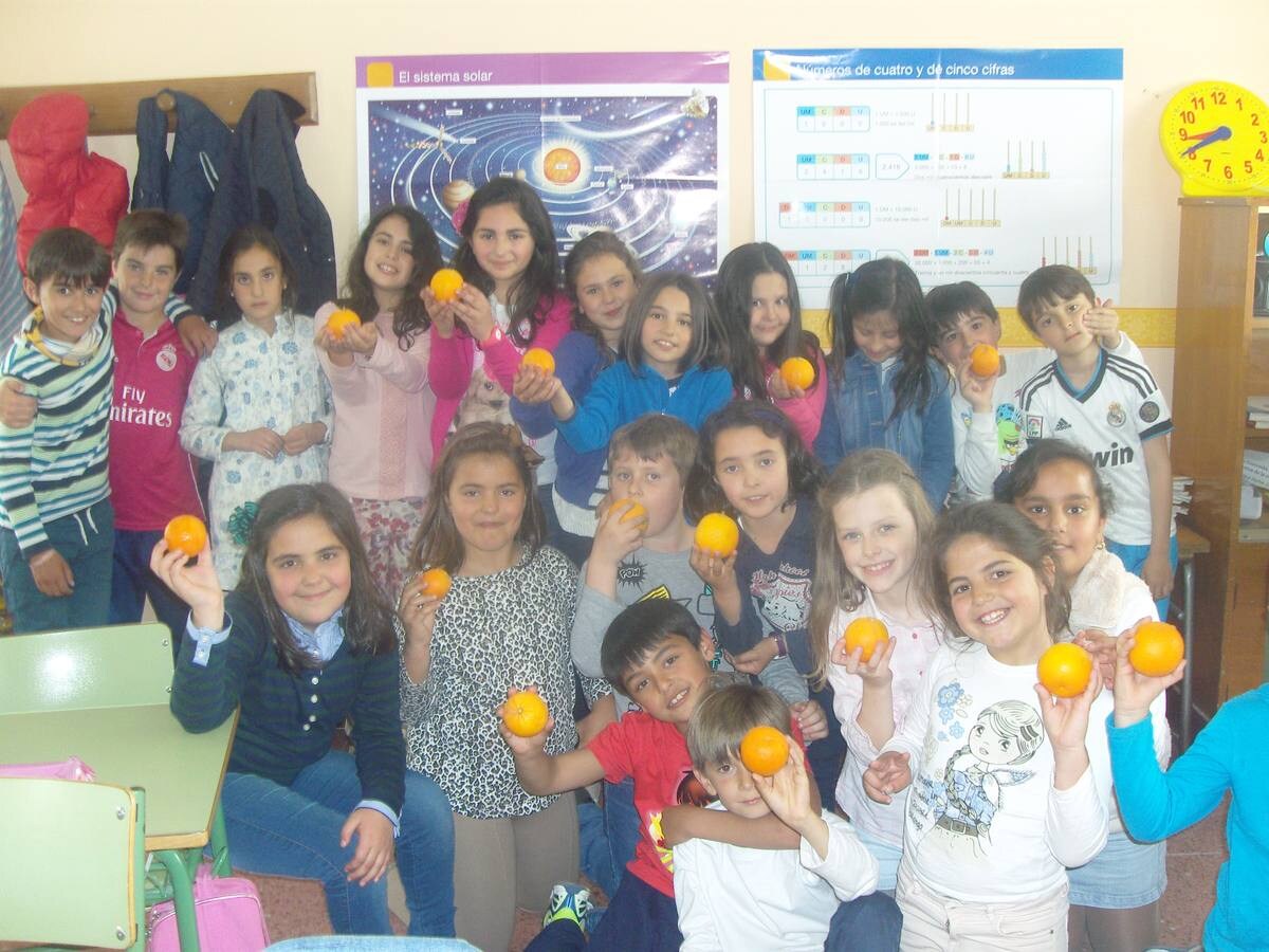 Fruta para los escolares