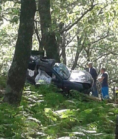 Así ha quedado el vehículo tras el accidente