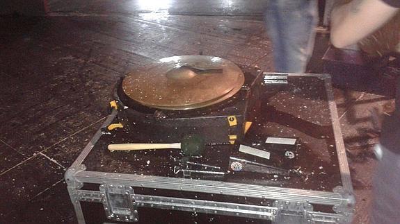 La Orquesta de Extremadura pierde sus instrumentos al fallar el sistema de incendios