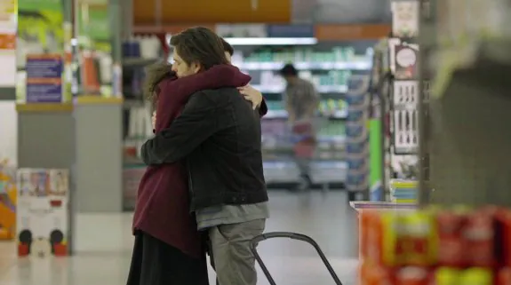 Imagen de 'El abrazo', el corto ganador. :: hoy