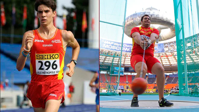 Álvaro Martín y Javier Cienfuegos participan en el Mundial de Atletismo de Pekín, que arranca hoy