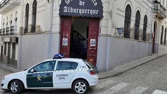 Un vecino de Aliseda, detenido por robar en el Ayuntamiento de Alburquerque