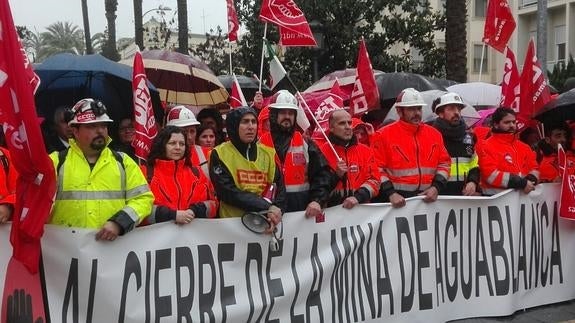 Imagen de la marcha por las calles de Badajoz