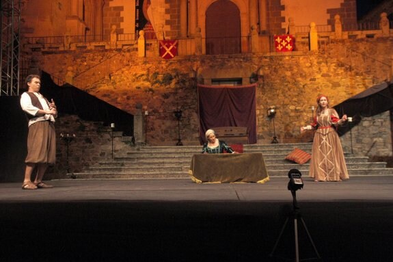 La Plaza de San Jorge vuelve a ser escenario del Festival de Teatro Clásico