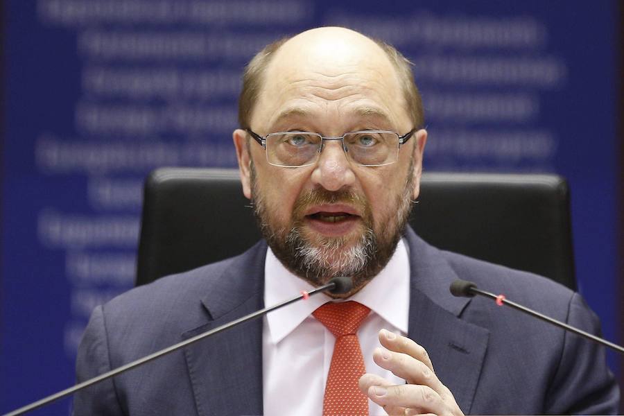 El presidente del Parlamento Europeo, Martin Schulz