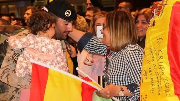 Llegada de militares a Talavera