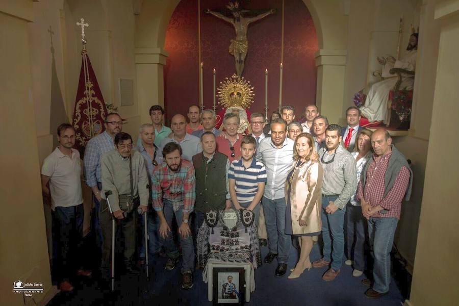 Un traje de Luis Alegría para la Virgen de Palma