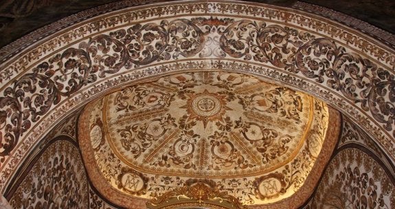 La restauración ha sido hecha por el equipo de Juan José Minaya. 